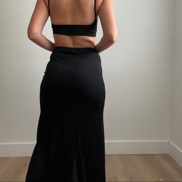 Spandex maxi skirt - Picture 3 of 8